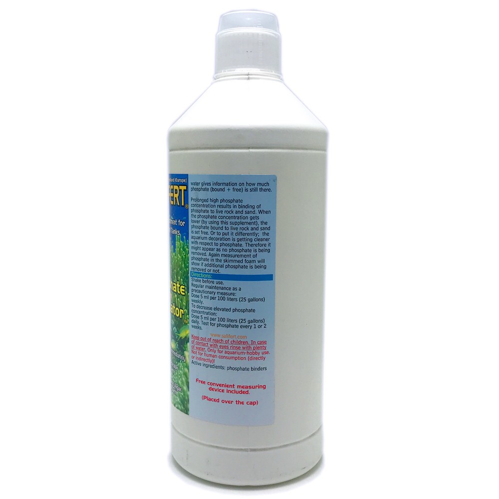 Salifert Phosphate Eliminator 1000mL Binds Phosphate Immediately