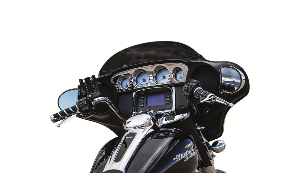 NEW KURYAKYN 7283 Switch Panel Accent - Chrome - HARLEY/SOFTAIL/ROAD GLIDE
