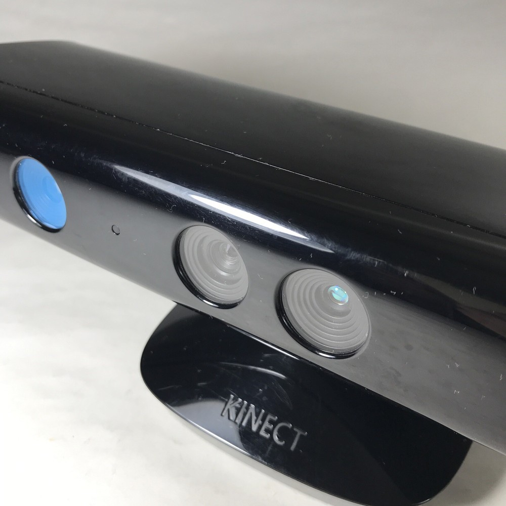 Xbox 360 Kinect Motion Sensor Model 1414 Black Video Game Camera Microsoft