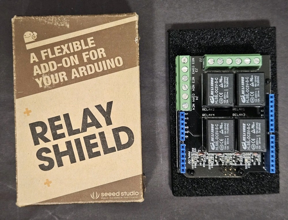 Seeed SD Card Shield, Relay Shield And Proto Shield