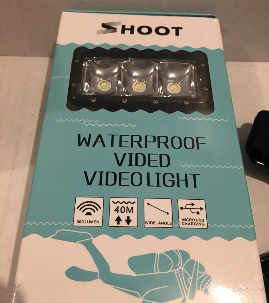 Shoot Go Pro Waterproof Video Light