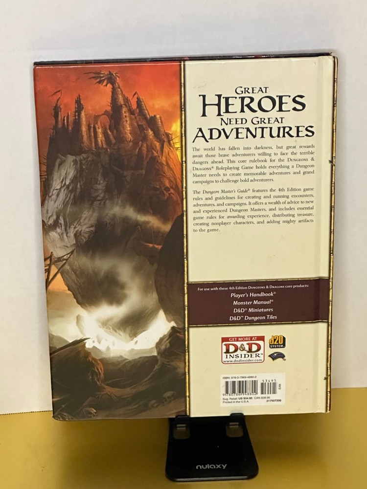 Dungeon and Dragon's Dungeons Master's Guide