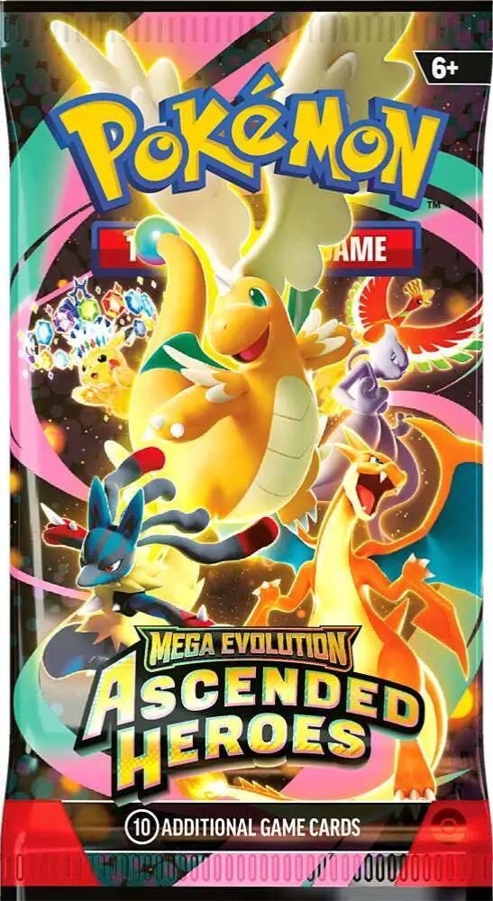 Pokémon TCG Mega Evolution Ascended Heroes Booster Pack