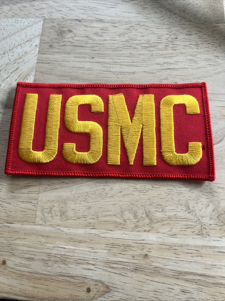 US Marine Corps - "USMC" Embroidered Patch. New