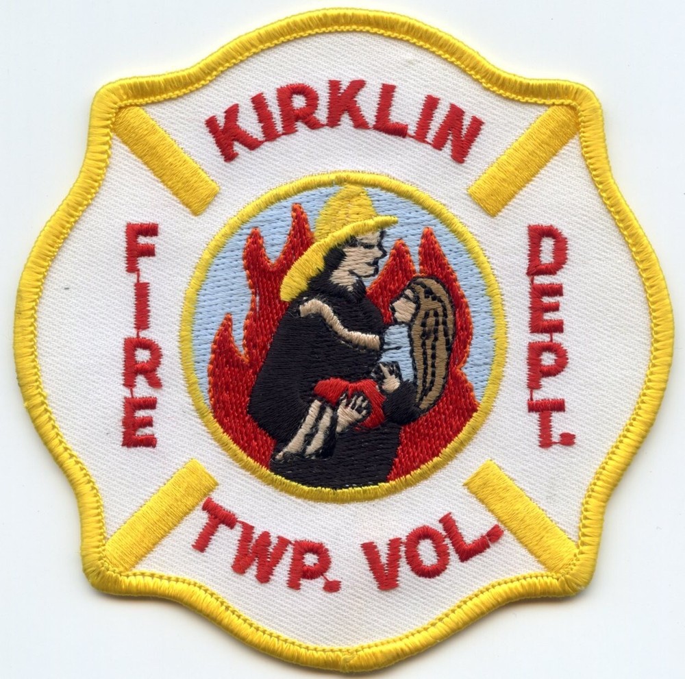 KIRKLIN TOWNSHIP INDIANA VOLUNTEER FIRE PATCH