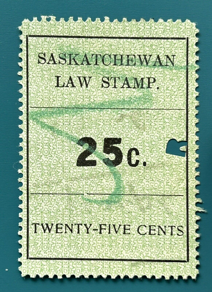 Lot46 Saskatchewan Law Stamp SL24