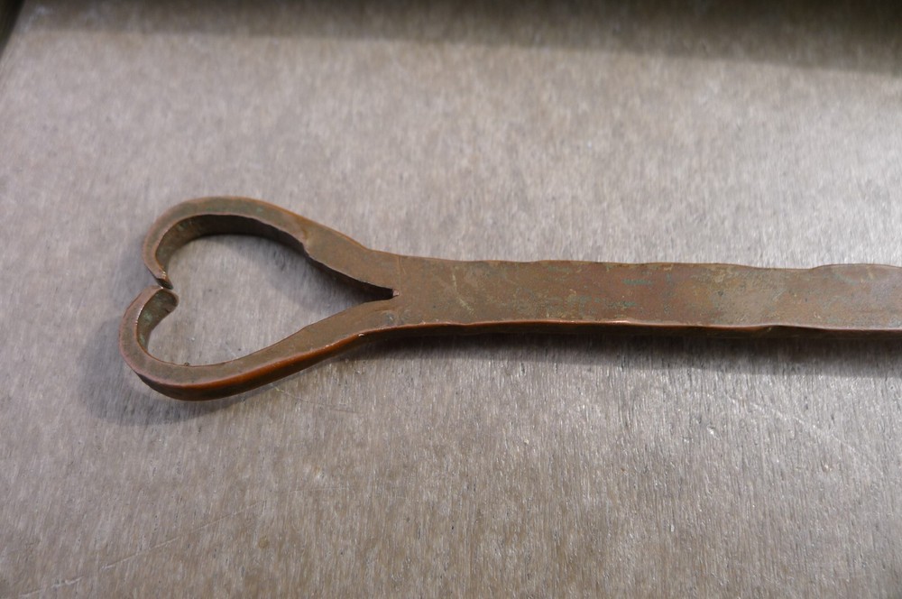 HAND WROUGHT COPPER CANDLE SNUFFER