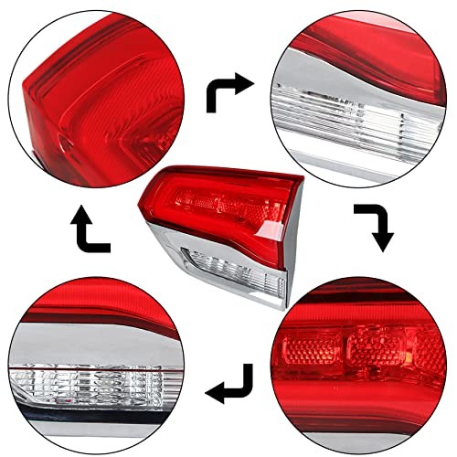 Right Side Tail Light Assembly Replacement for Grand Cherokee 2014-2022 Inner