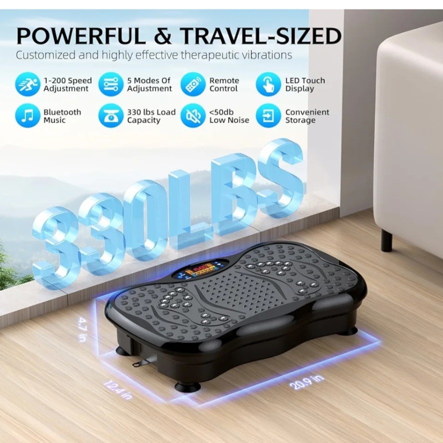 Vibration Plate Exercise Machine