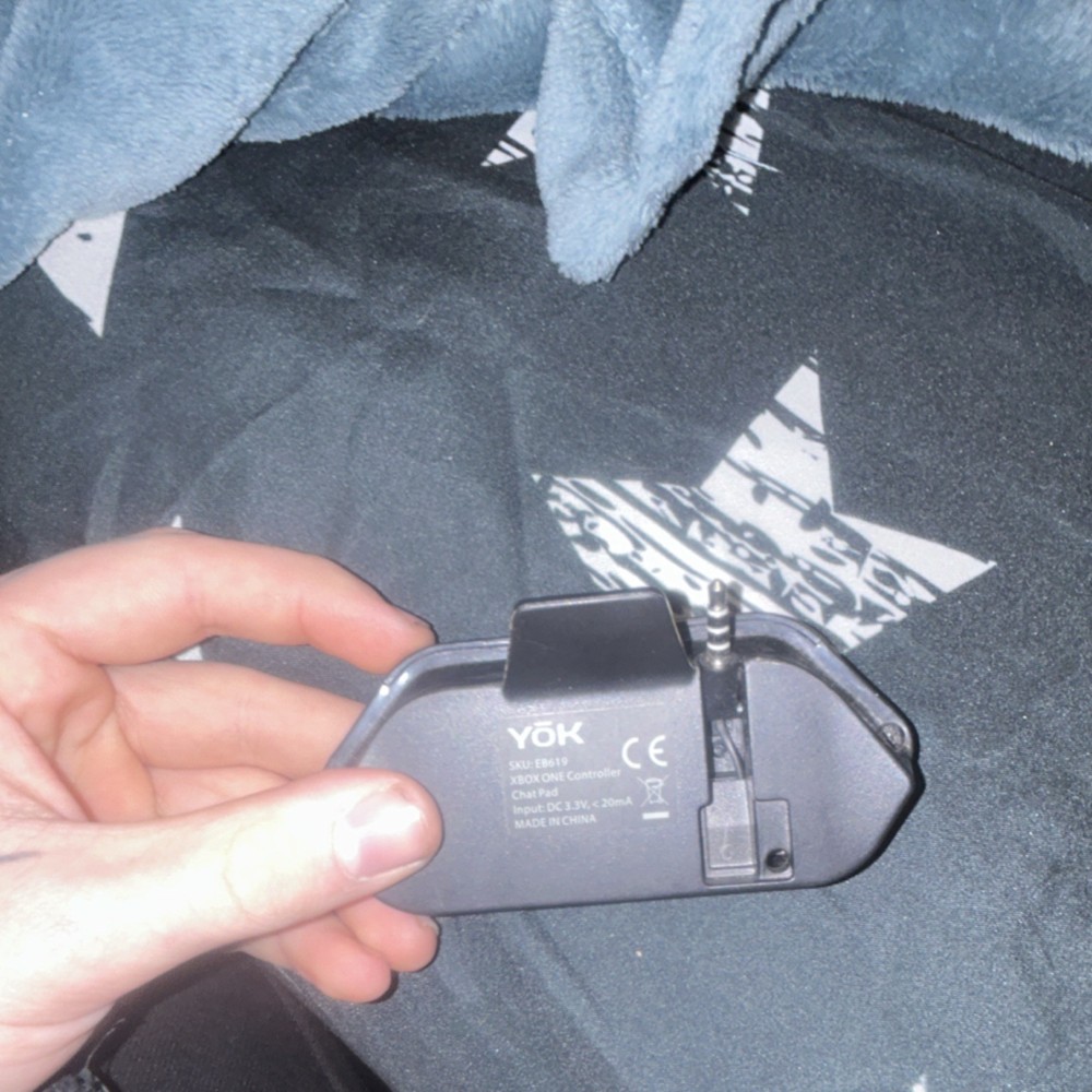 YOK ChatPad Keyboard Black Controller Attachment for Xbox One Plastic E8619