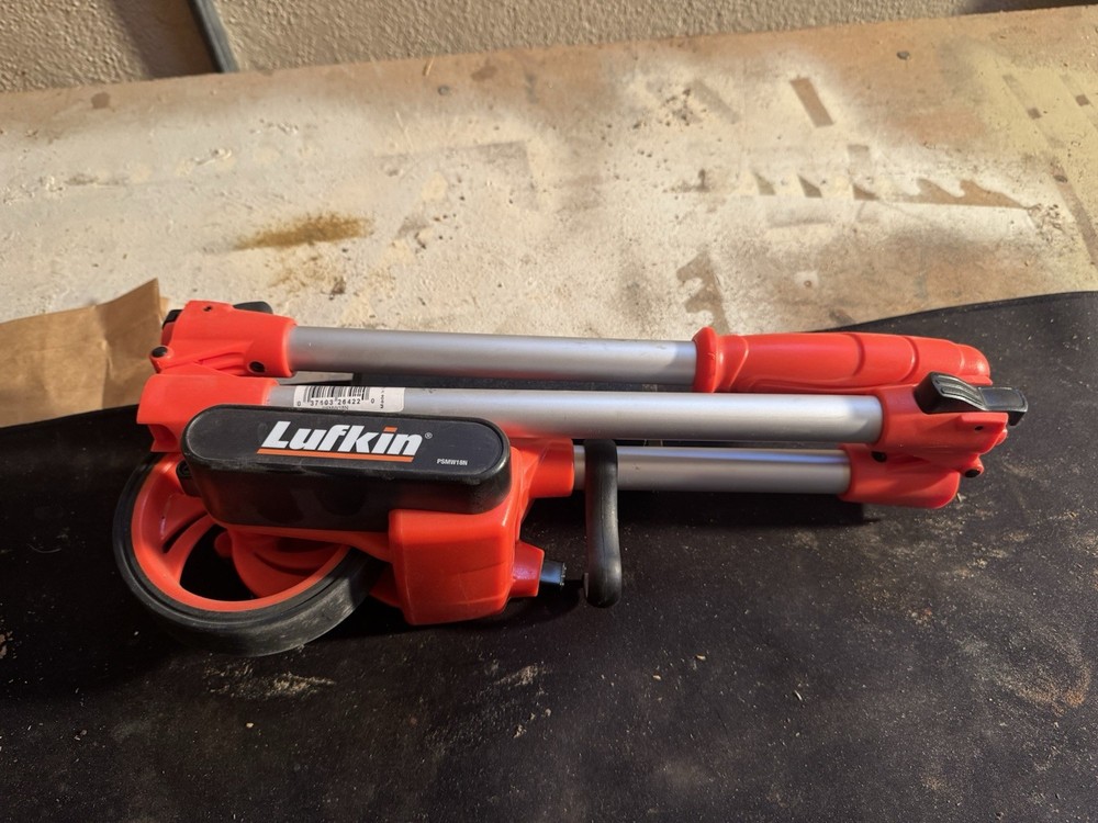 Lufkin PSMW18N Measuring Wheel 4-inch Compact Foldable