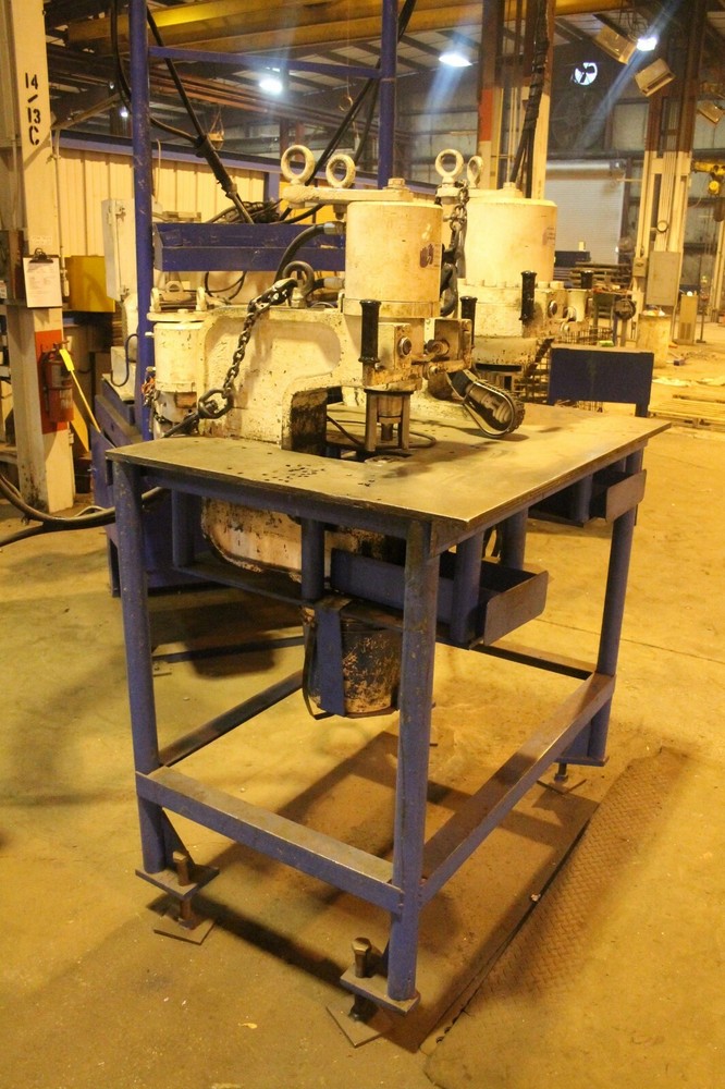 3 FRANKLIN HYDRAULIC PORTABLE PUNCHES WITH HYD UNIT: YODER #65908