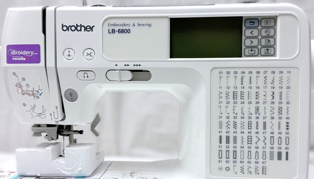 New Brother LB-6800 Computerized Sewing & Embroidery Machine
