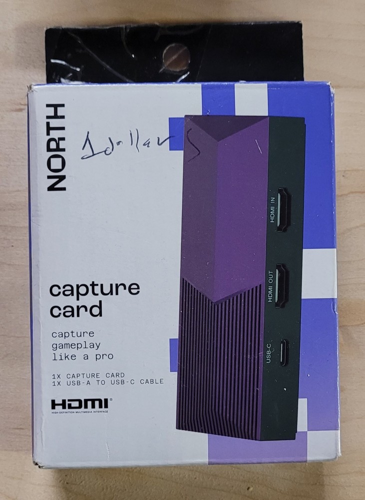 New North Capture Card See Pic Please