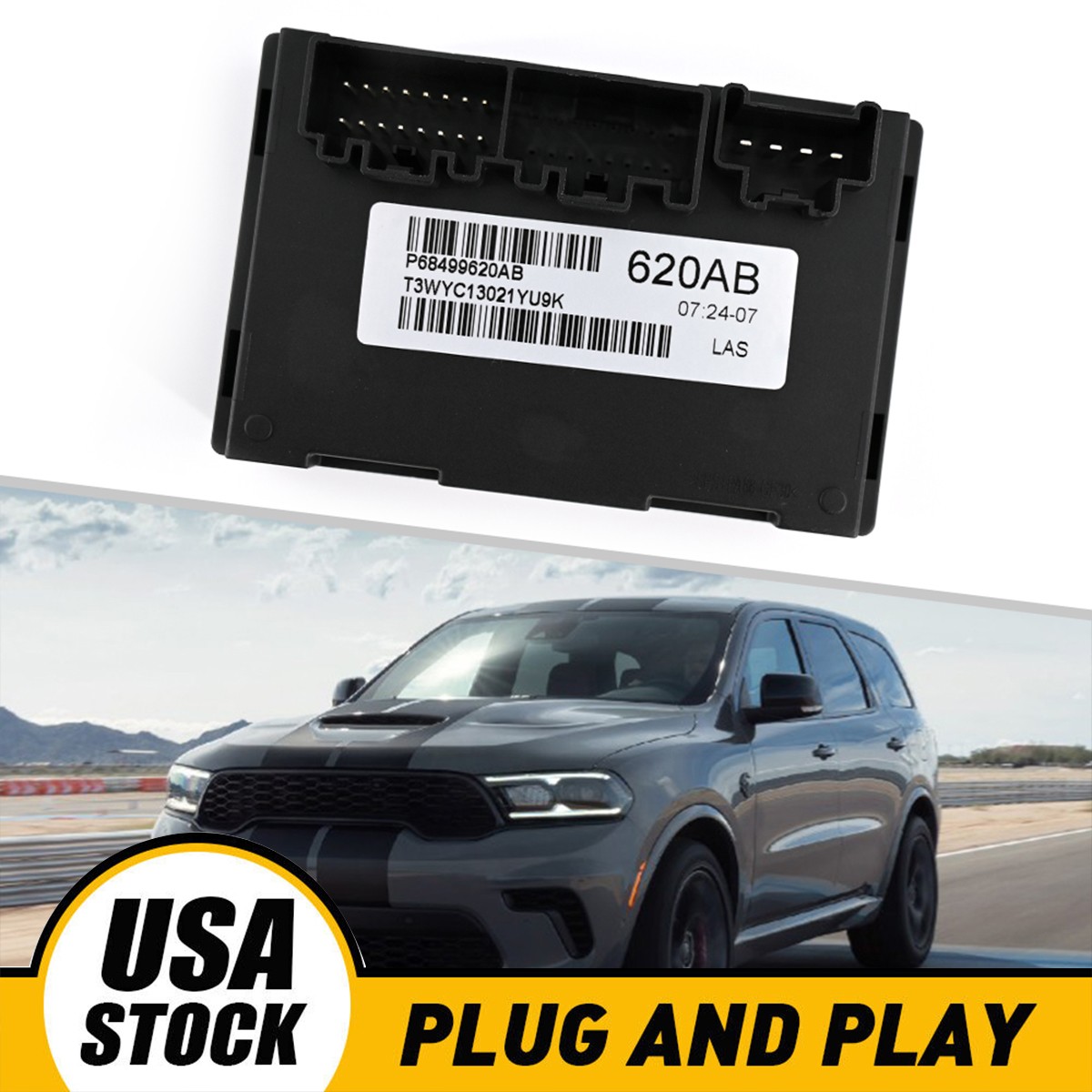 Transfer Case Controller Module 68499620AB Fit for Jeep SUV Engine 68499620AA US