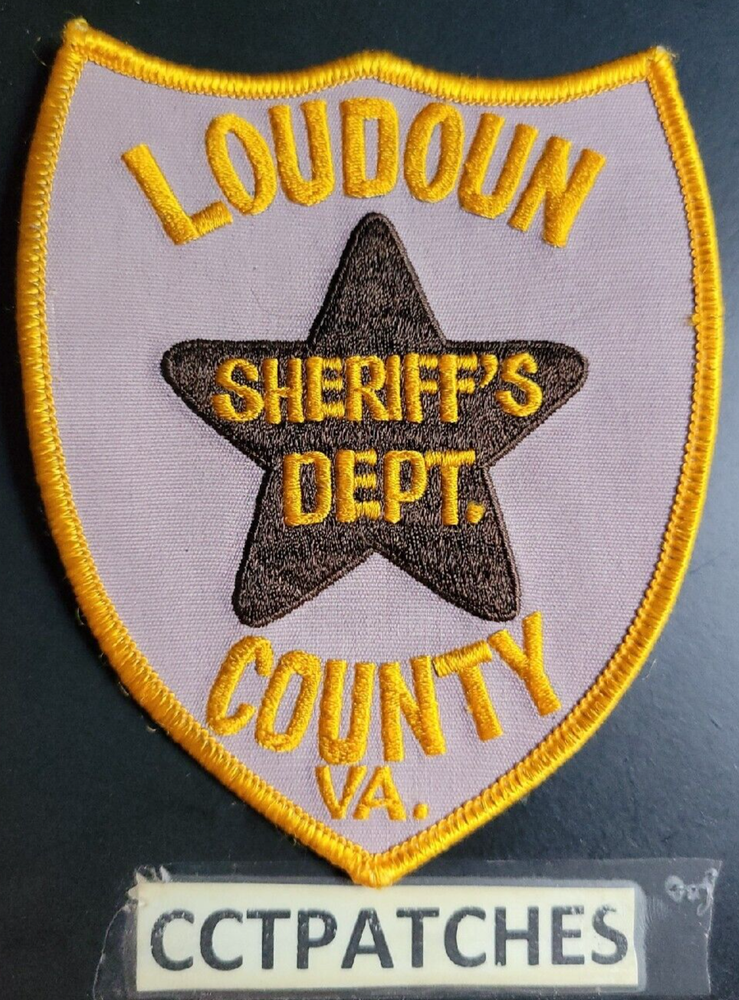 LOUDOUN COUNTY, VIRGINIA SHERIFF SHOULDER PATCH VA