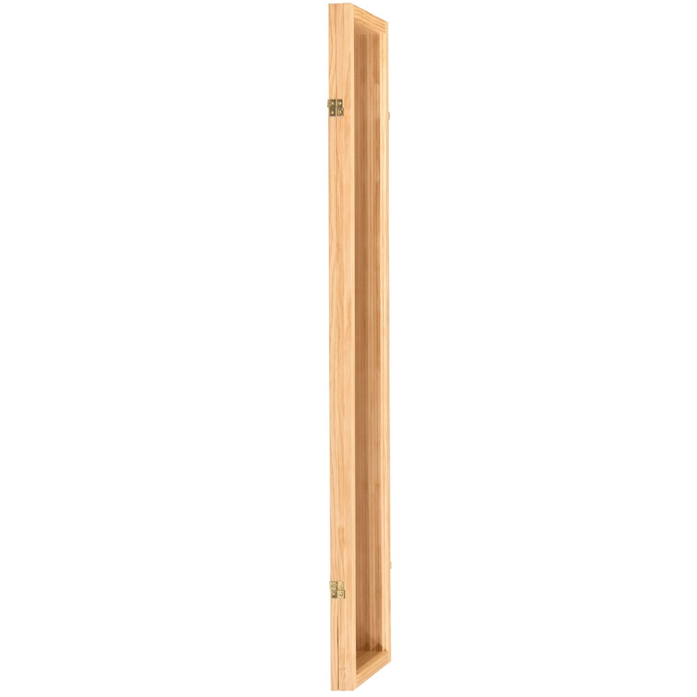 6 ft. Tall Clear Plastic Partition Natural 3 Panel