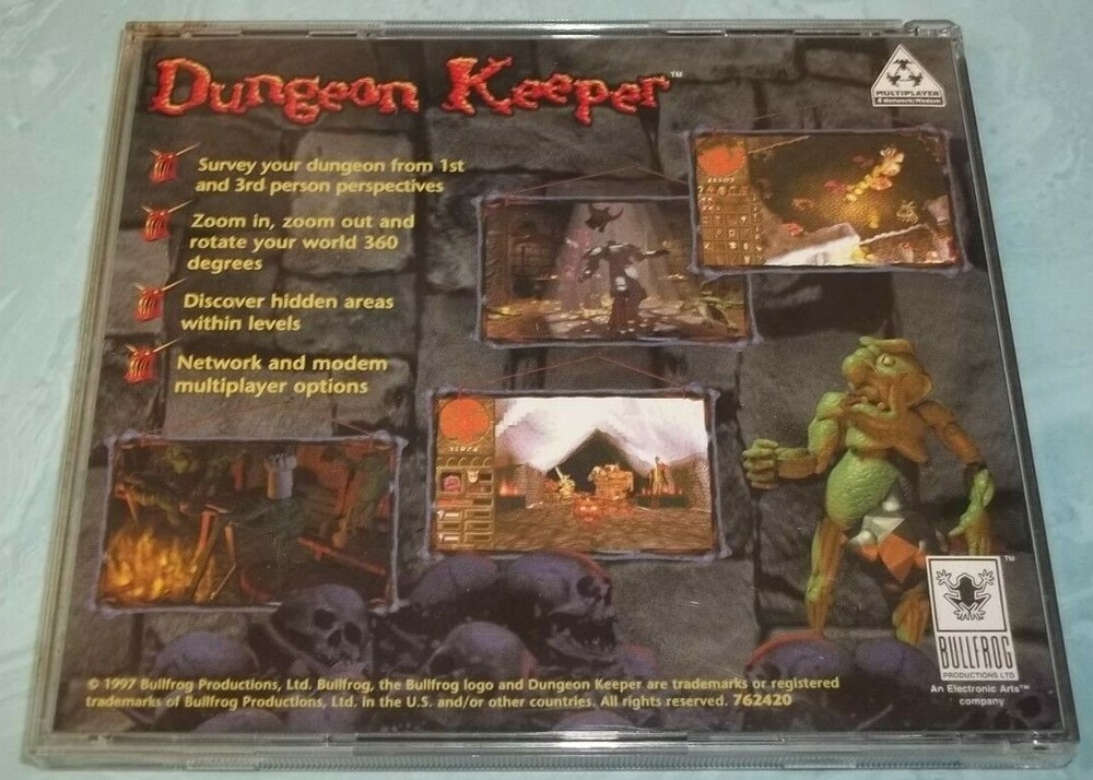 Dungeon Keepr PC CD-ROM VGC