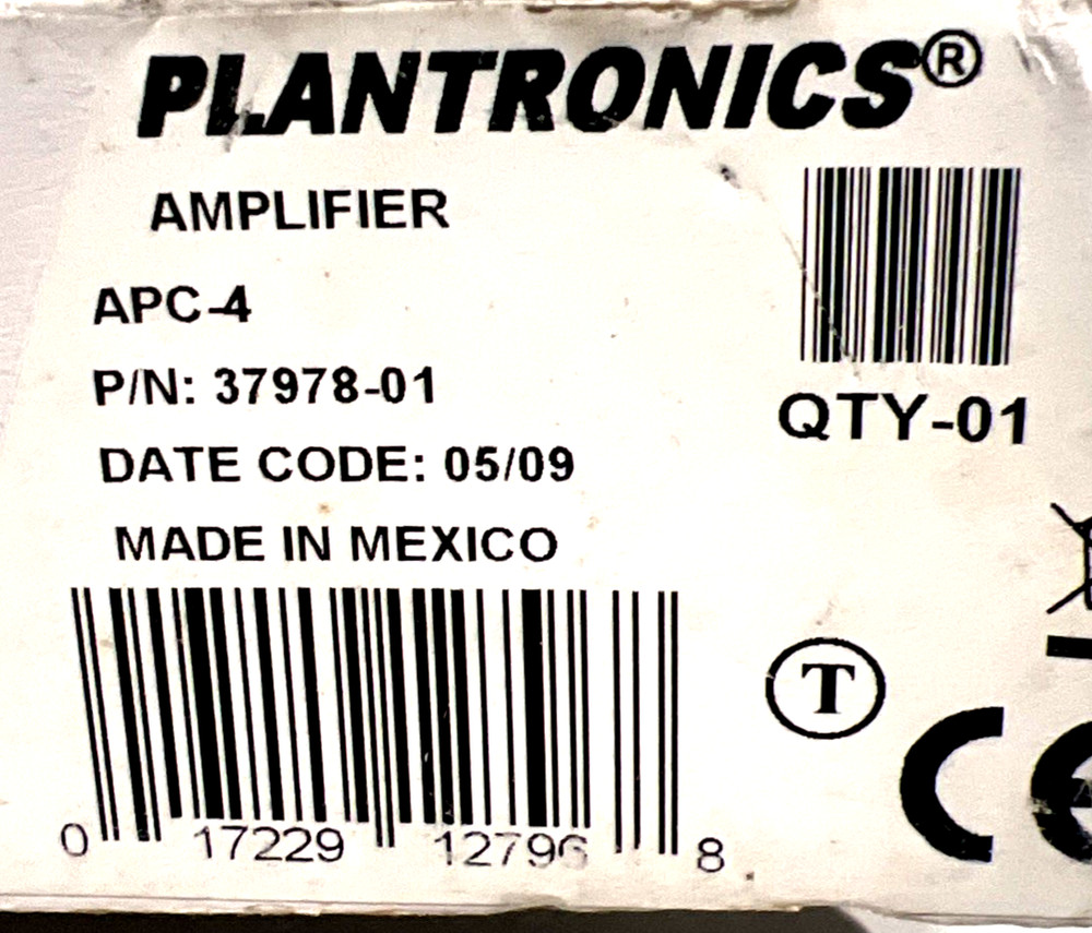 Plantronics APC-4 EHS Electronic Hook Switch Adapter Cable 37978-01 For Cisco -
