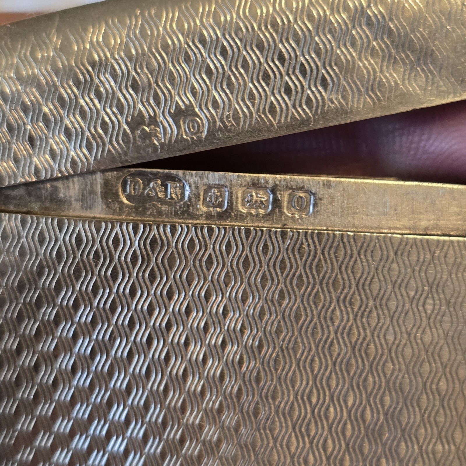 Antique Deakin & Francis Vesta Case Match Safe Holder Sterling Circa 1913 London