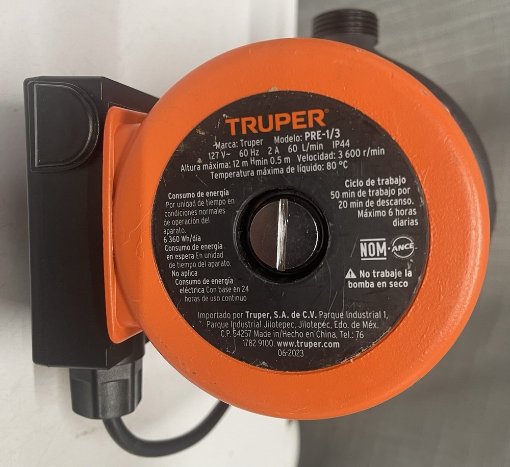 Truper PRE-1/3 1/3 HP pressurizing pump