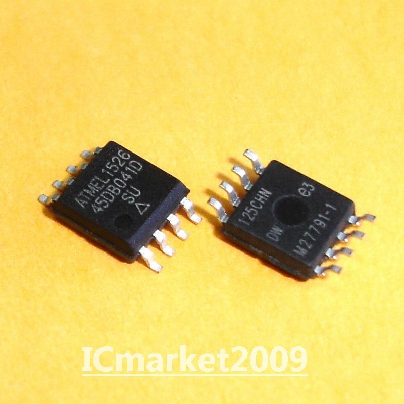 2 PCS AT45DB041D-SU WSOP-8 45DB041D-SU AT45DB041 2.5-volt or 2.7-volt DataFlash