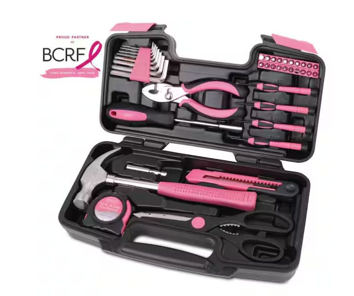 General Tool Set in Pink (39-Piece)