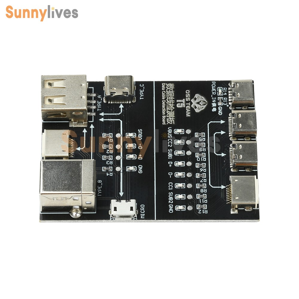 T5 Multifunctional Interface Cable Detection Module Data Cable abnormal testing