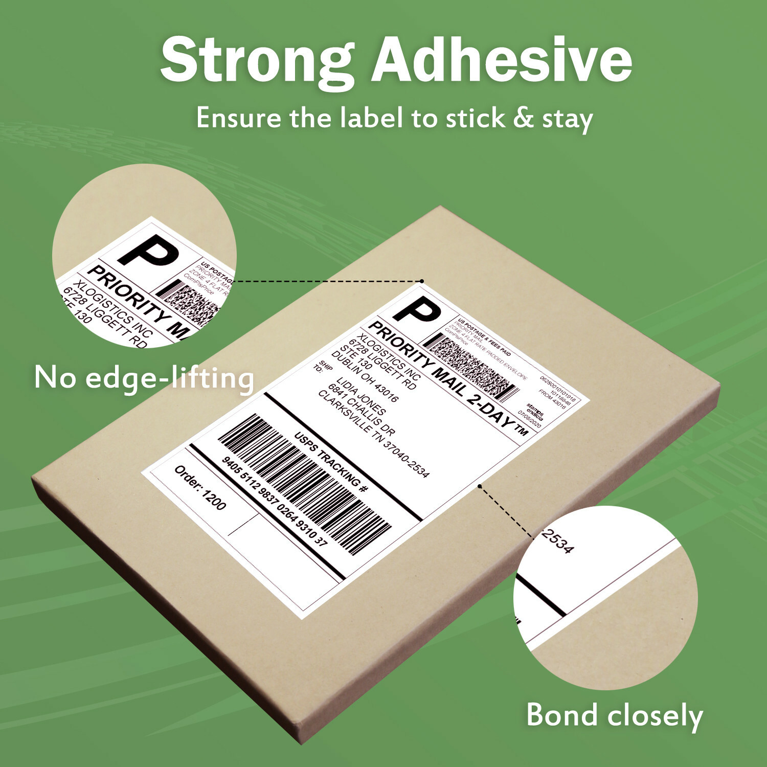 220 Self Adhesive Shipping Label Half Sheet 8.5 x 5.5 eBay USPS Fedex 2 Per Shee