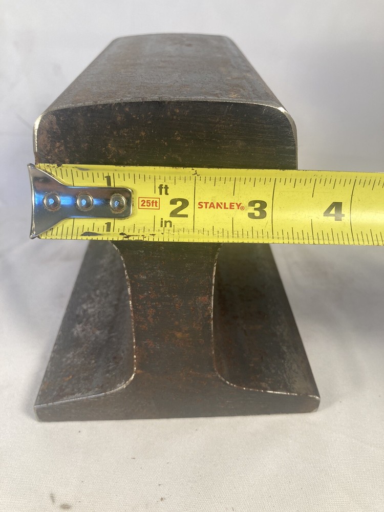 Heavy Duty Rail Anvil 6" Long, 22 Lbs