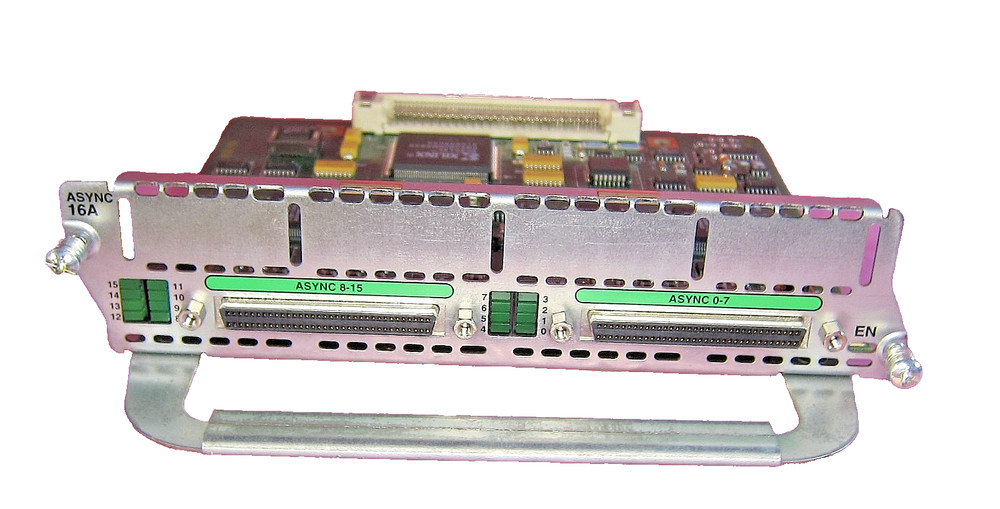 Genuine Cisco Async 16A 16-Port Asynchronous Serial Network Module