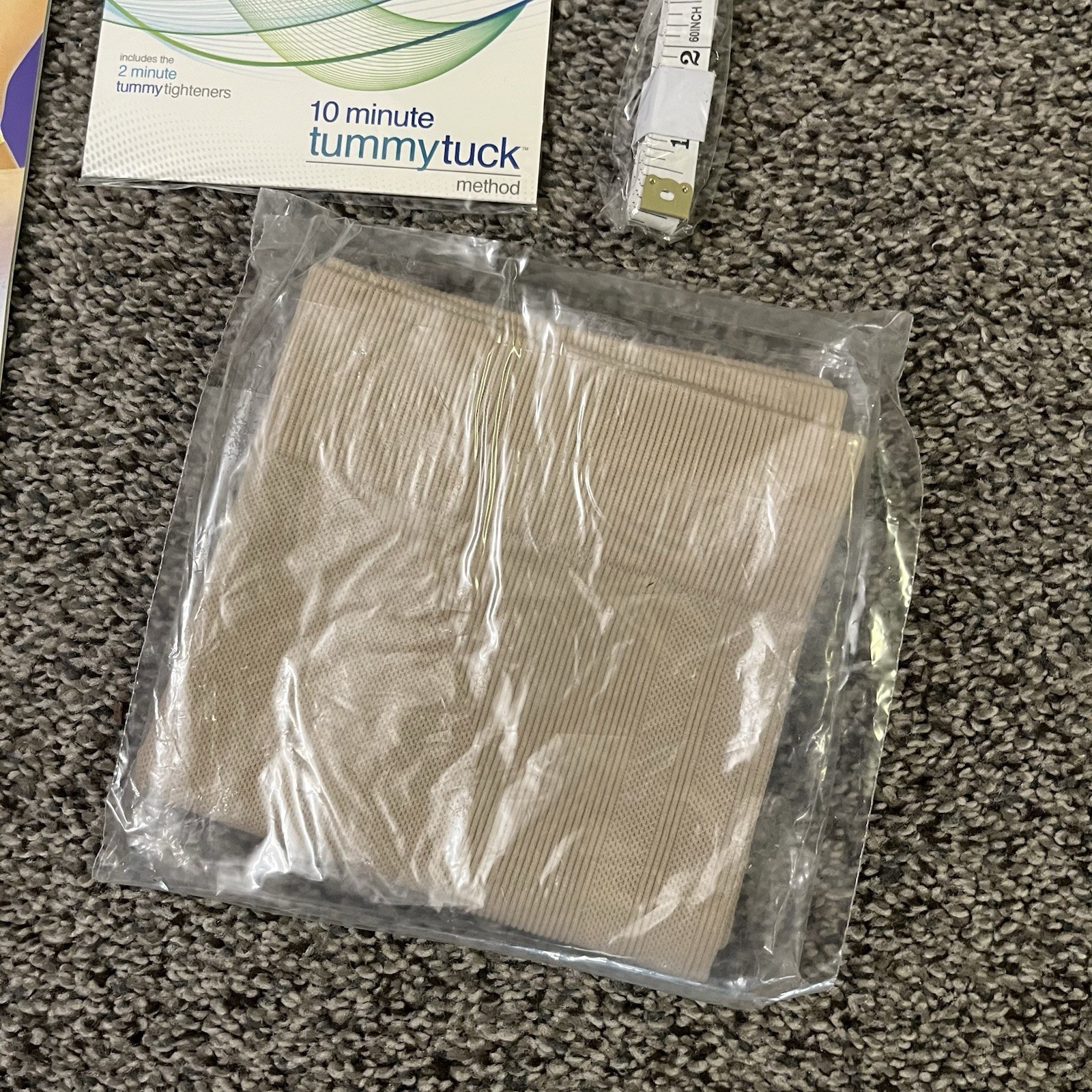 Tummy Tuck Miracle Slimming System Size 2 Belt-Start Guide & DVD NEW Sealed