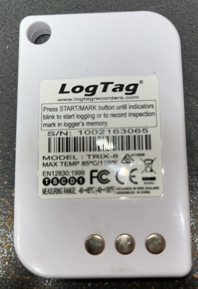 LogTag TRIX-8 Temperature Data Recorder