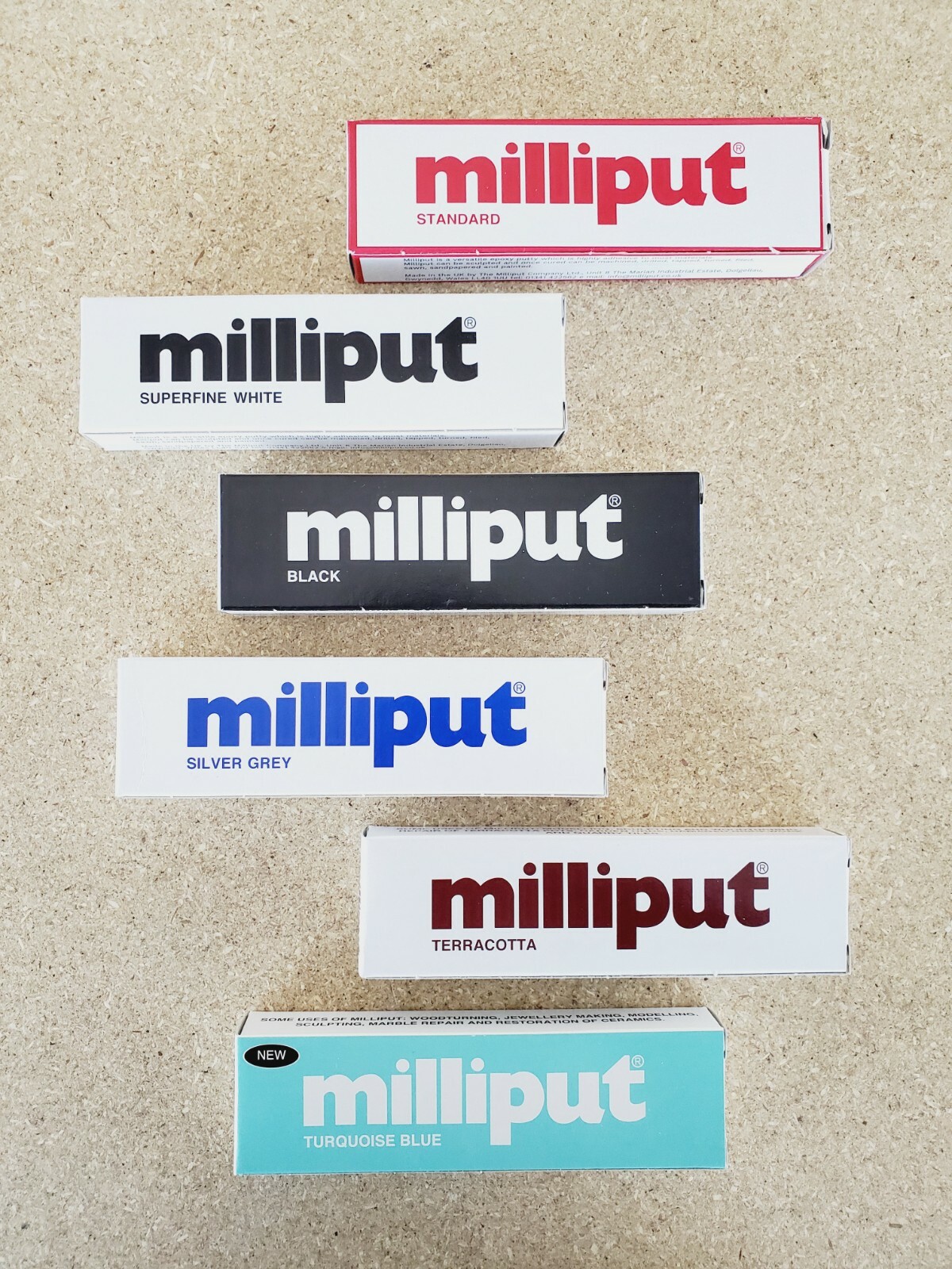 Milliput - Versatile Epoxy Putty (7 Color Options)