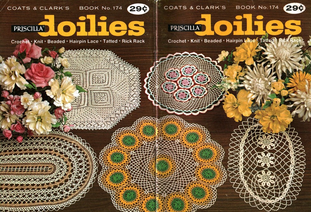 Priscilla Doilies | Coats & Clark 174