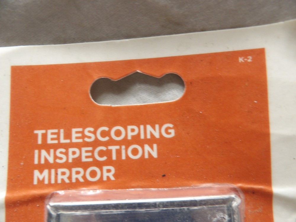 Ullman Telescoping Inspection Mirror with 2-1/8" x 3-1/2" Rectangular Mirror