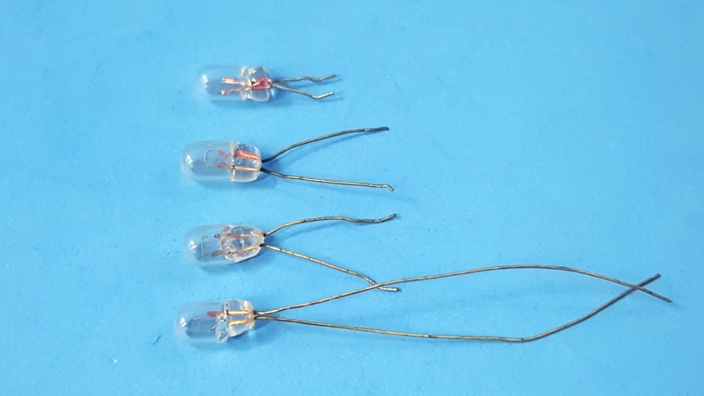 4pcs- Lamp Incandescent, HP, 2140-0016