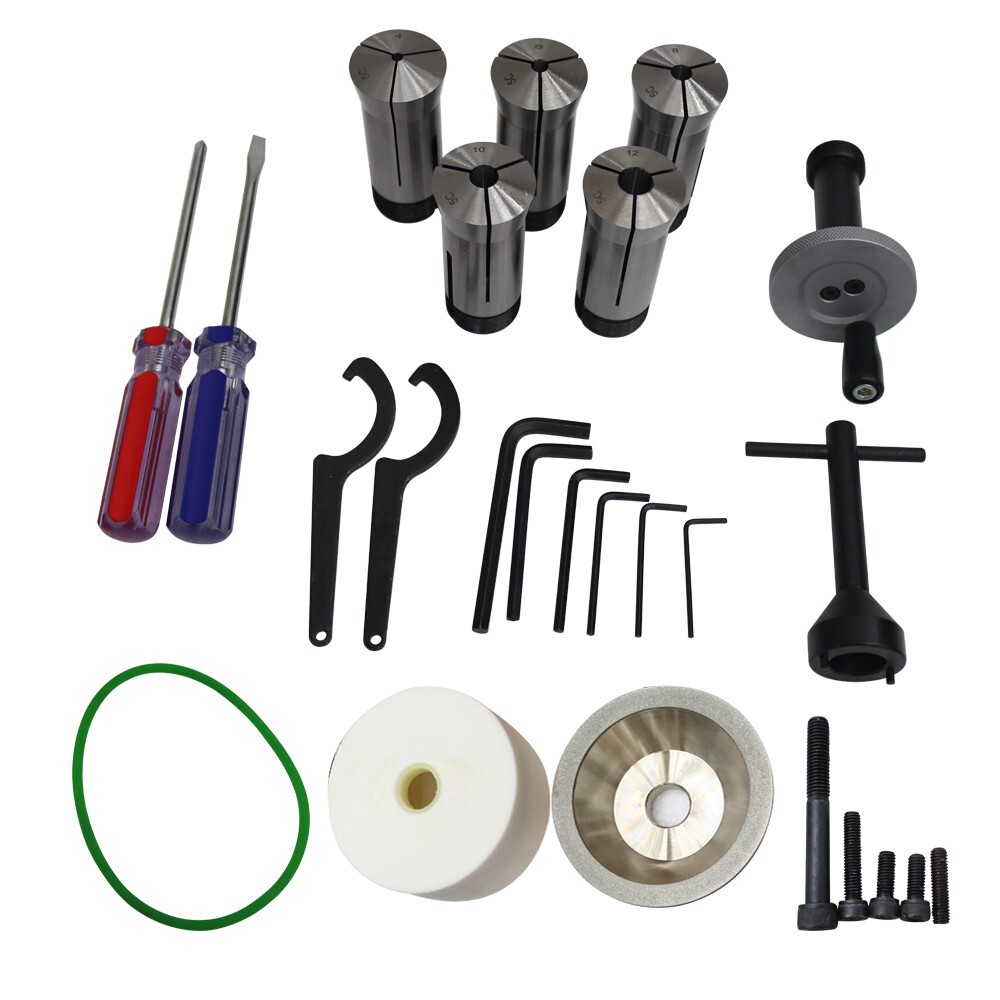 Universal Cutter Grinder Sharpening Machine 5C Collets Sharpener End Mill Drill