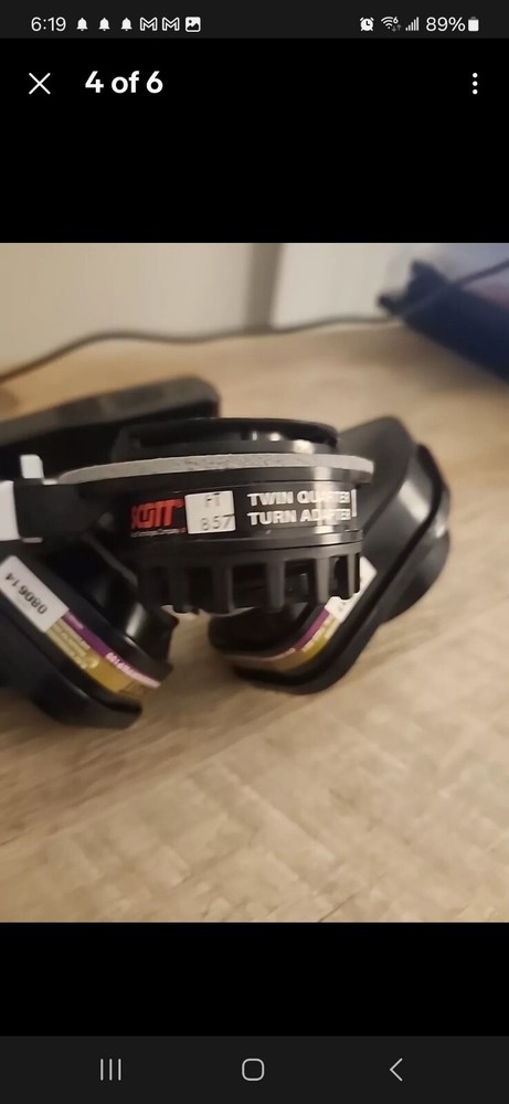 Scott Twin Quarter Turn Adapter
