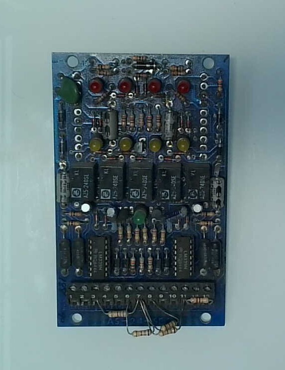 Aames Security AS-24-SF4 Fire Alarm Quad Zone Module (No Cable, Blue)