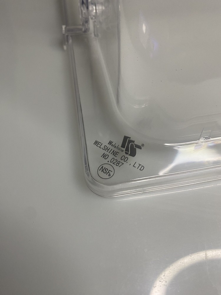 Polycarbonate Dome Flip Cover, Full Size, Medium, Clear