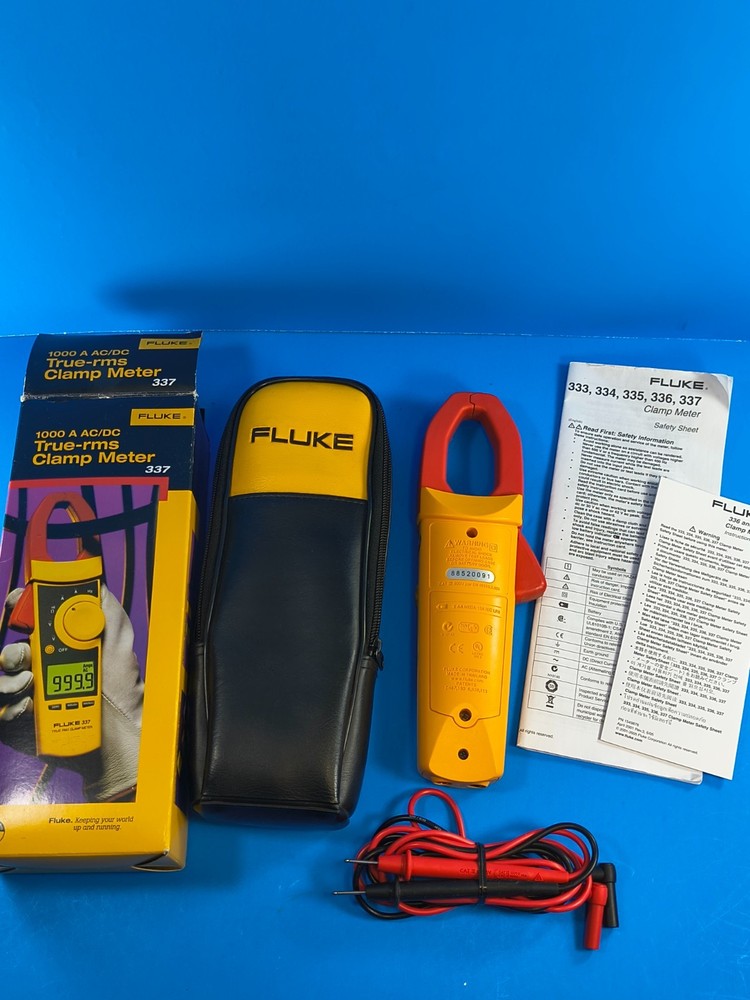 Fluke 337 TRMS Clamp Meter !