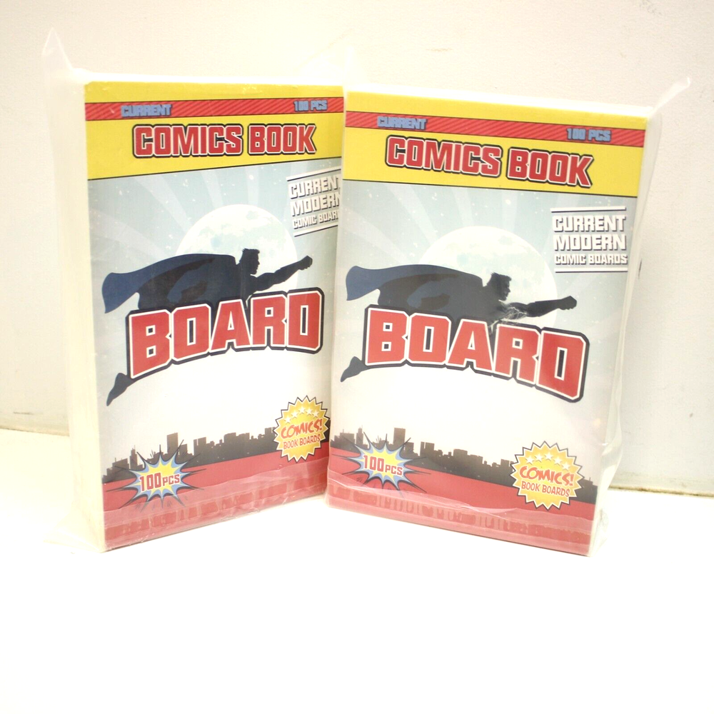 200 NEW Comic Boards Backing Boards Acid Free