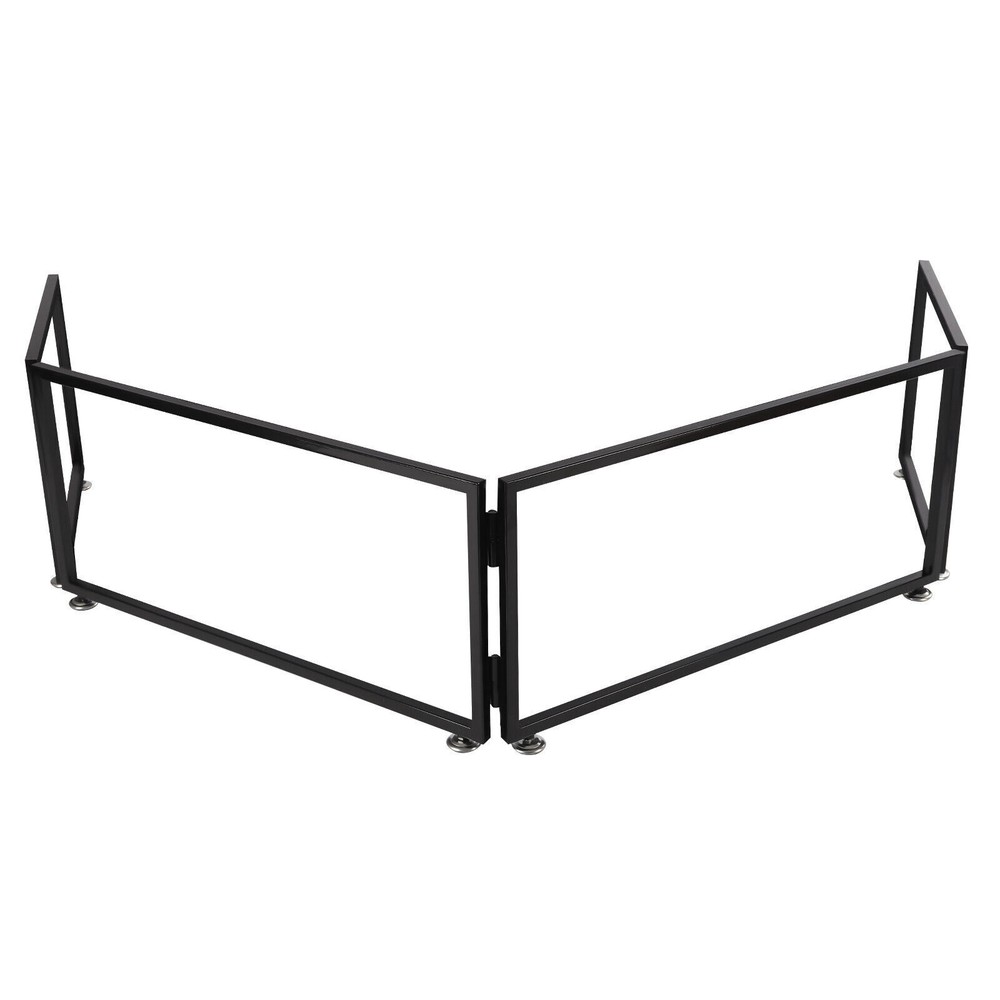 Portable Event Facade 4 Sections Tabletop DJ Booth Foldable Cover Screen] US