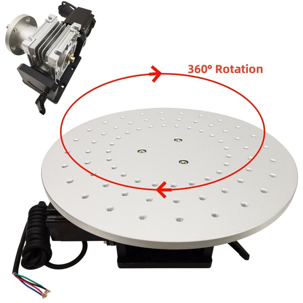 360° Rotating Table Laser Marking Machine Rotating Engraving Machine Rotating Ji