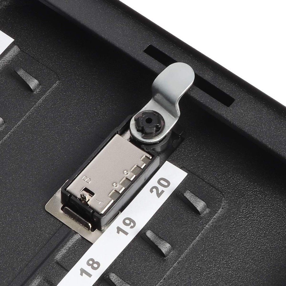 Key Box with Combination Lock Wall Mount Secure Key Organizer 20 Hooks
