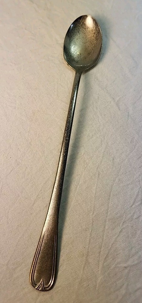 Benidict Chrome VTG Long Handled Tea Spoon