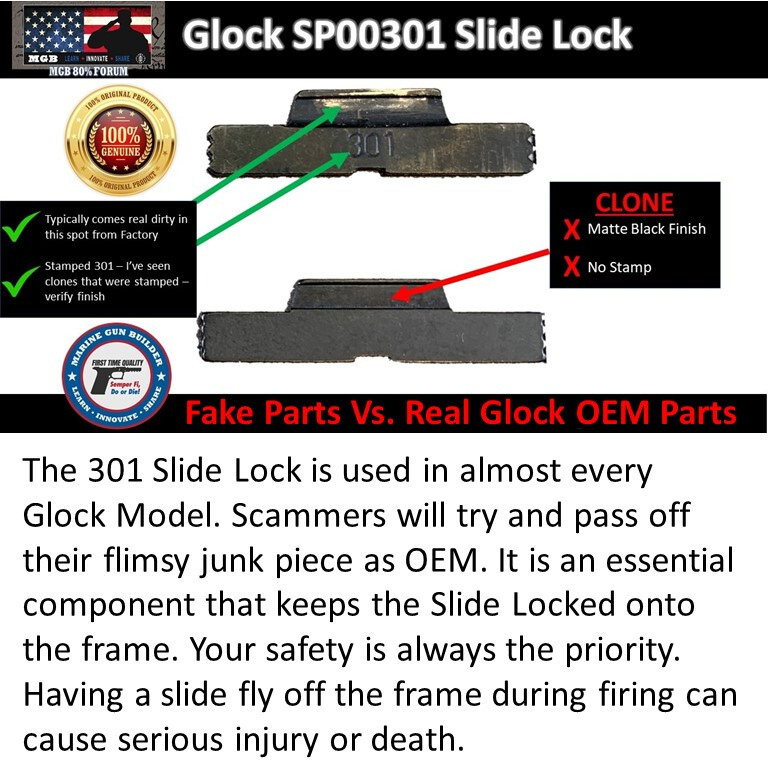 G26 OEM LPK Gen 3 Genuine Stamped Glock 26 Lower Parts Kit