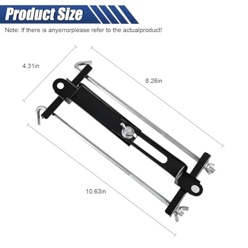 Car Battery Hold Down Kit, Adjustable Batteries Tie Down Holder, Universal
