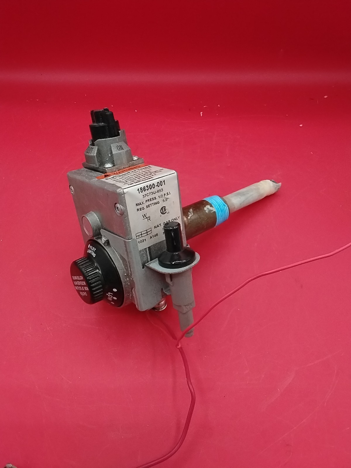 White-Rodgers 37C73U-653 Gas Control Valve – Natural Gas – Tested